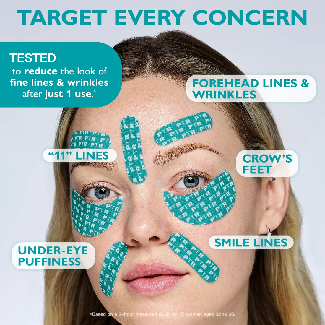 Révéler Peptide Face & Eye Tape